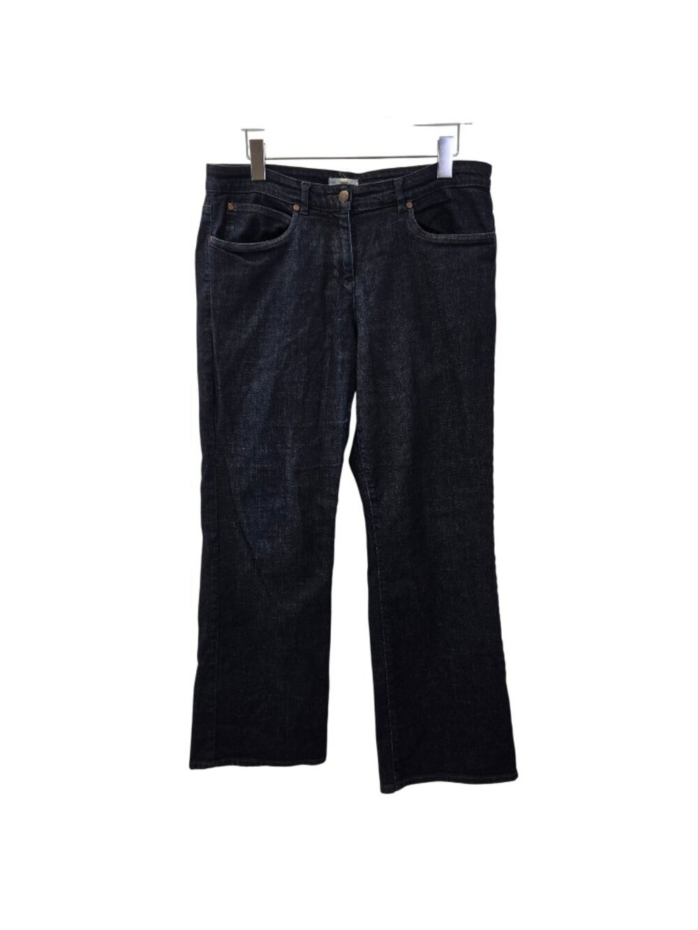Eileen Fisher Dark Wash Bootcut Jeans Size Medium